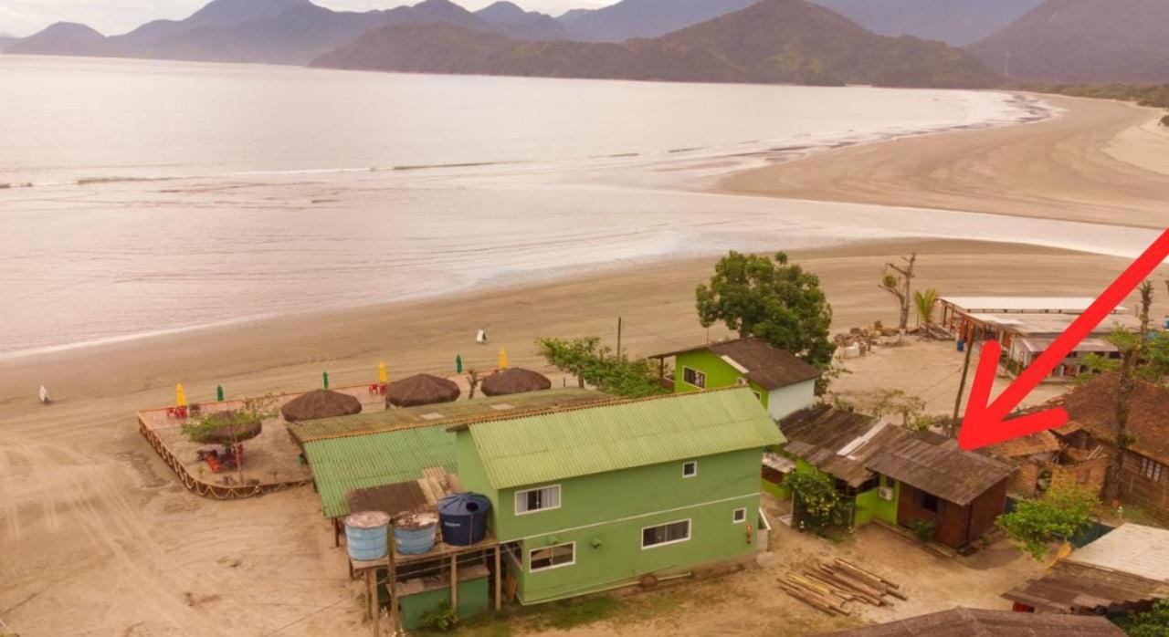 827 Chale Pe Na Areia, Completo Na Praia Do Estaleiro Em Ubatuba - 1 Dormitorio, 1 Banheiro, 1 Vaga De Garagem Exterior foto